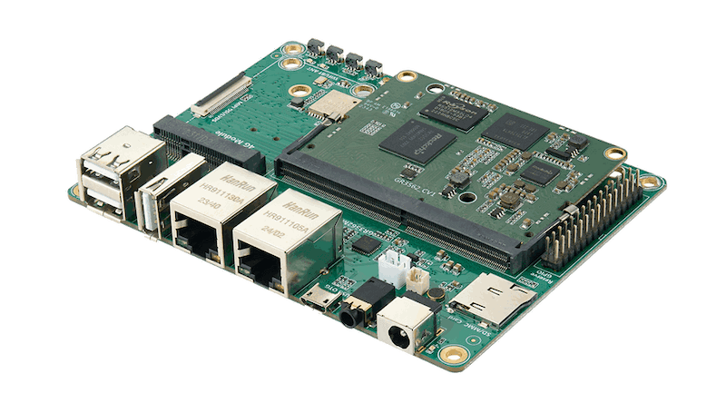 RK3562 development board top view
