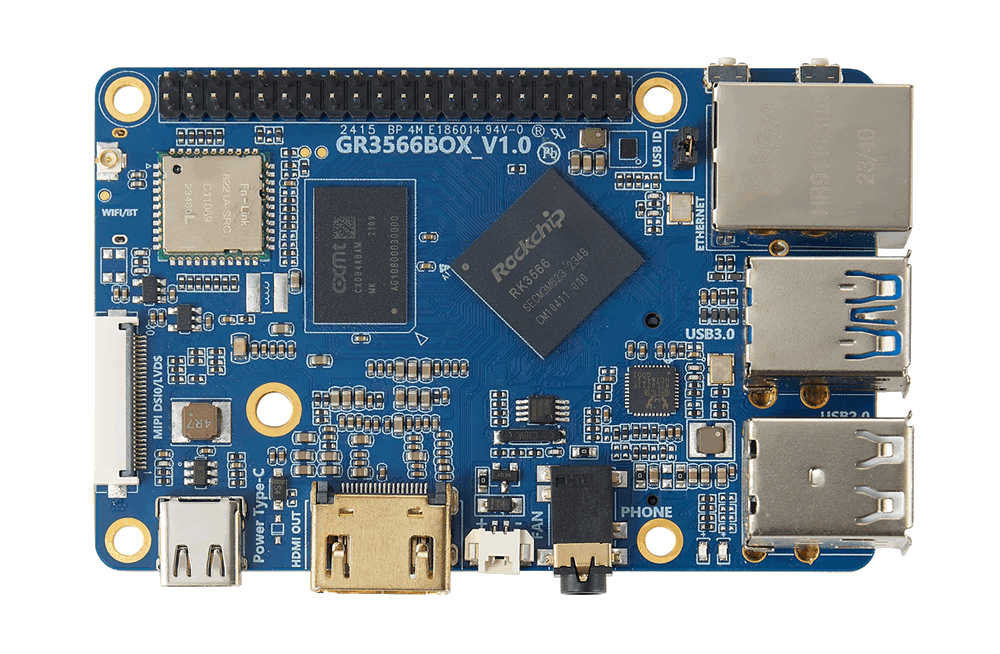 Rockchip RK3566 Single Board Computer