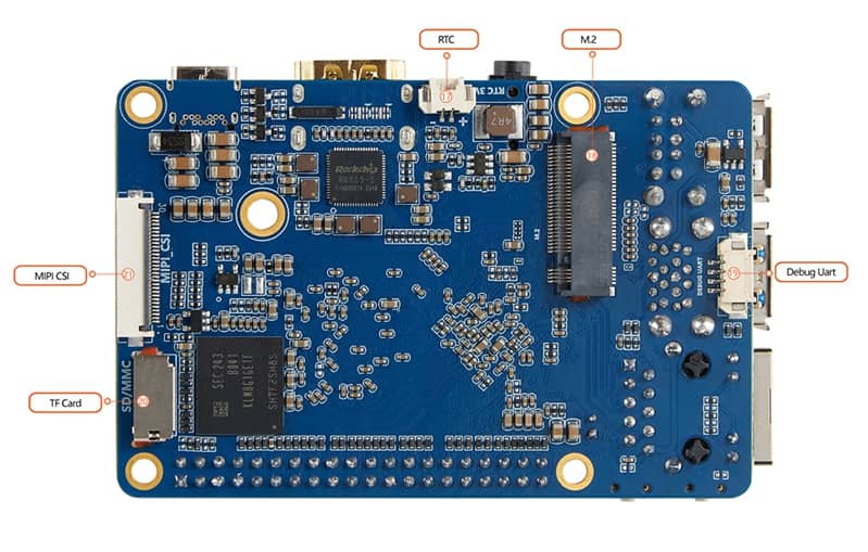 RK3566 single board computer interface