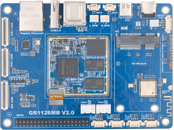 Rockchip RV1126B Development Board | 3 TOPS AI Vision Platform for Smart Camera & Edge AI